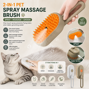 3-in-1 Pet Spray Massage Brush