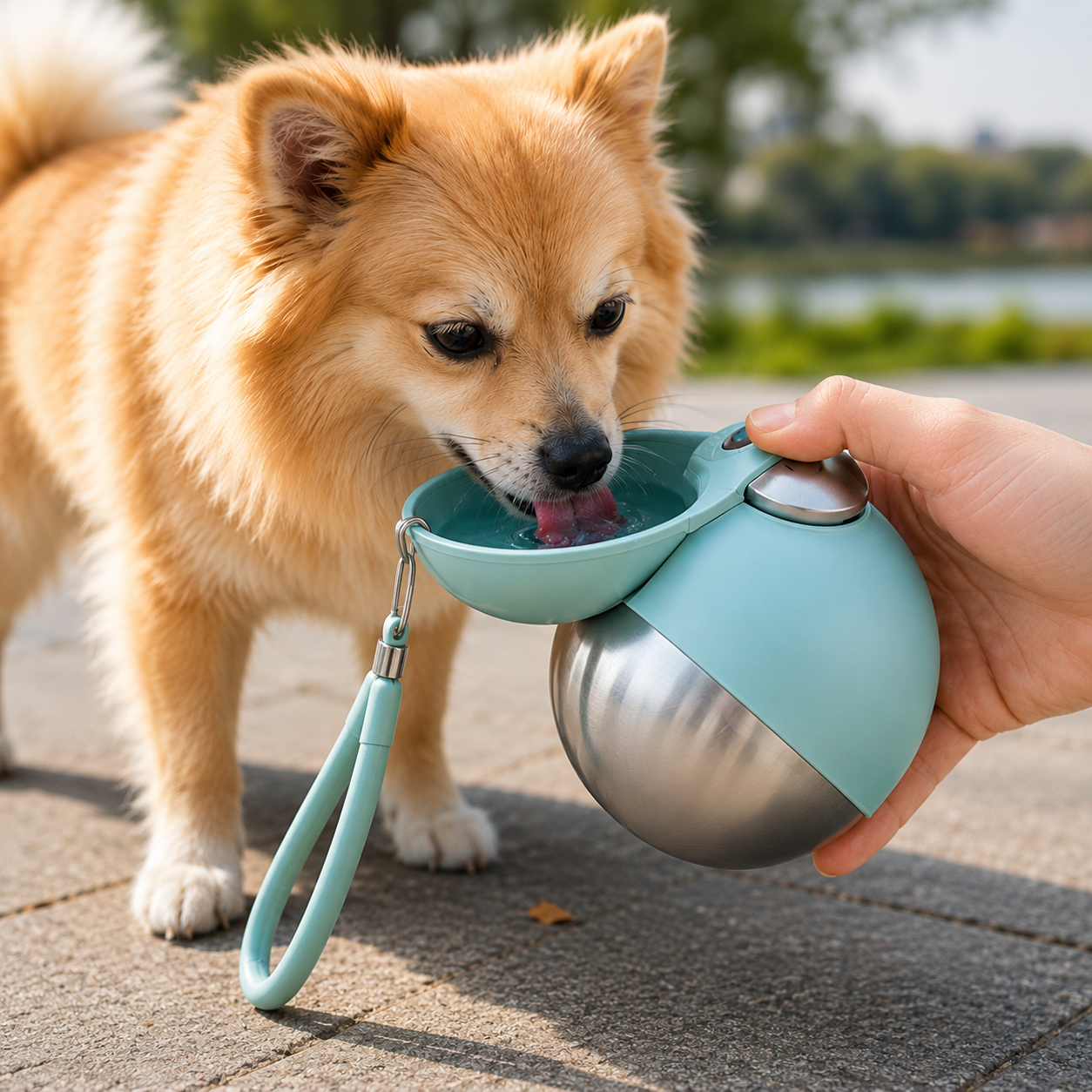 PawSip Travel Water Bottle
