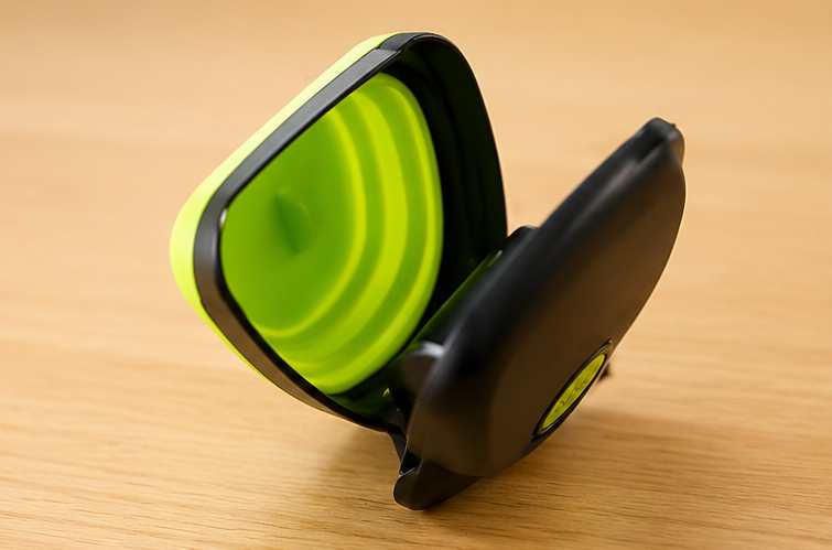 PawPick Foldable Travel Pooper Scooper with Built-In Waste Bag Dispense
